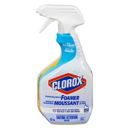 Clorox Bathroom Cleaner Bleach Foam 887 ml