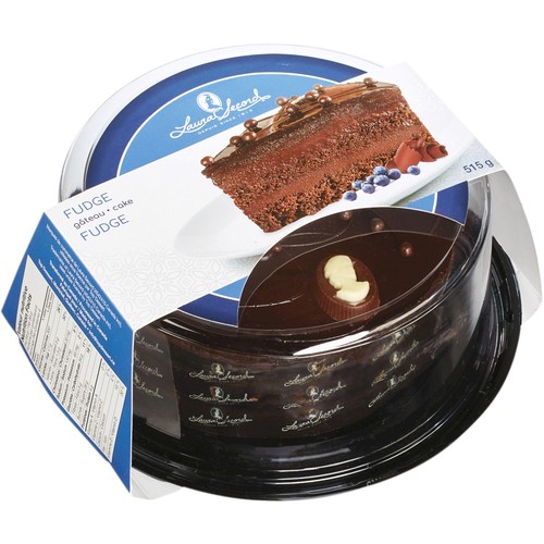 Laura Secord Frozen Cake Chocolate Fudge 6-Inch 515 g