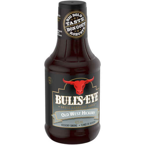 Bull's-Eye Sauce Old West Hickory Smoke BBQ 425 ml