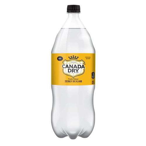 Canada Dry Zero Sugar Tonic Water 2 L (bottle)