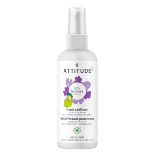 Attitude Baby Leaves Hand Sanitizer Vanilla Pear 100 ml