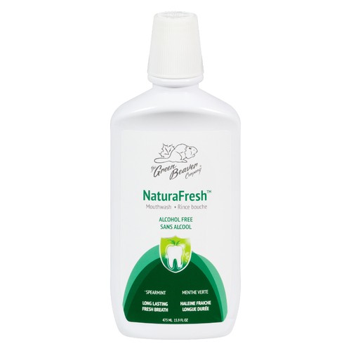 The Green Beaver Company Mouthwash NaturaFresh Spearmint 473 ml