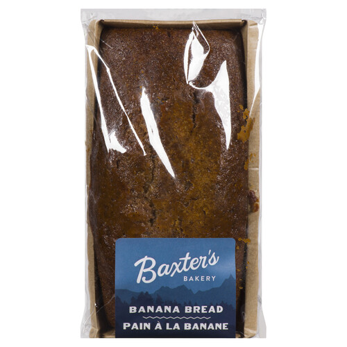 Baxter's Bakery Classic Banana Bread 575 g (frozen)
