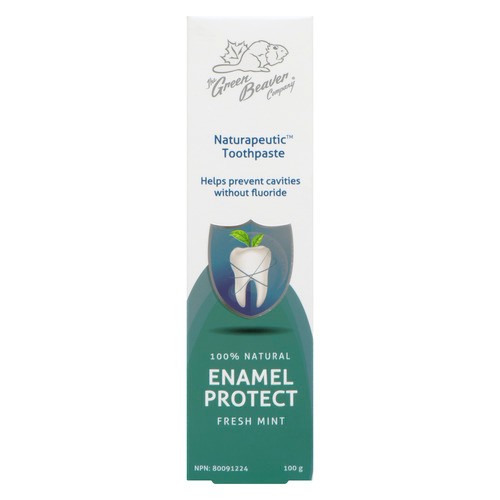 The Green Beaver Company Toothpaste Enamel Protect Fresh Mint 100 g
