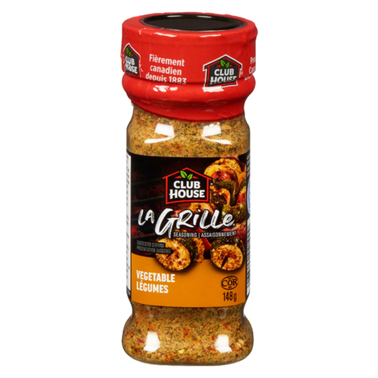 Club House La Grille Seasoning Vegetable 148 g - Voilà Online Groceries