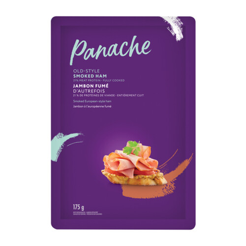 Panache Jambon vieux style fumé tranché 175 g