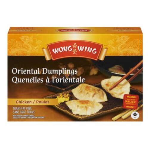 Wong Wing Frozen Oriental Dumplings Chicken 424 g