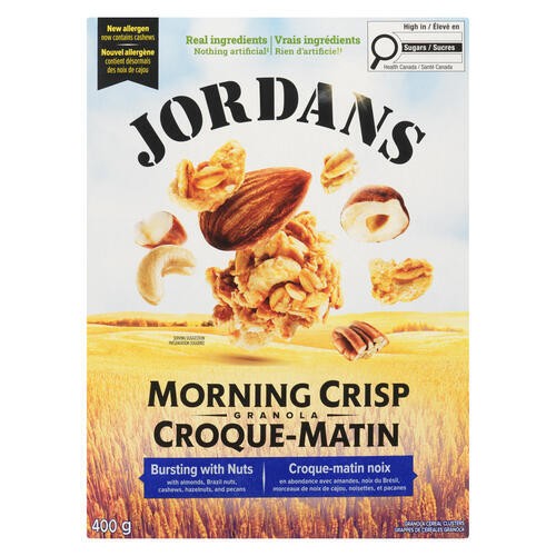 Jordans Morning Crisp Granola Cereal Bursting With Nuts 400 g