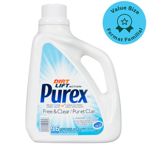 Purex Detergent Free & Clear 96 Uses 4.43 L