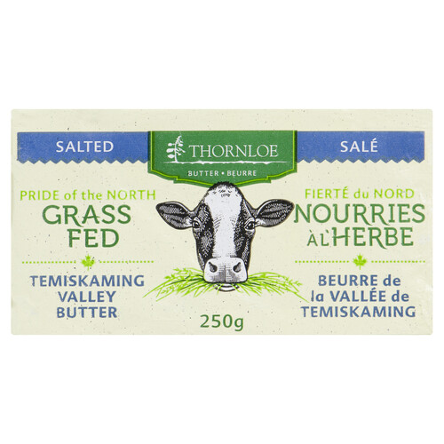 Thornloe Cheese Grass Fed Salted Butter 250 g