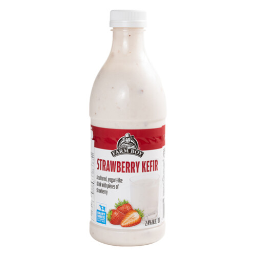 Farm Boy 2.4% Kefir Strawberry 1 L