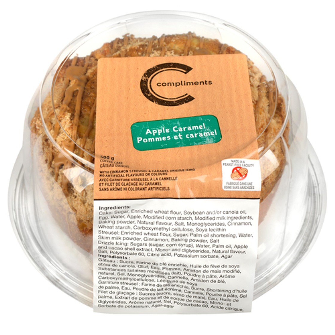 Compliments Cakes Compliments Cinnamon Coffee Cake 500 g - Voilà Online Groceries & Offers