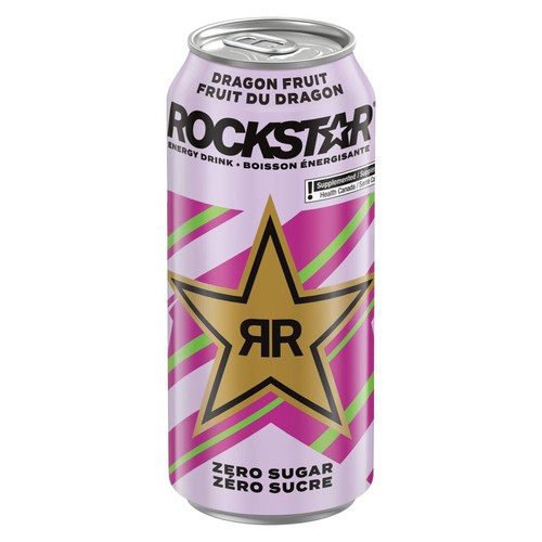 Rockstar Energy Drink Zero Sugar Dragon Fruit 473 ml (can)