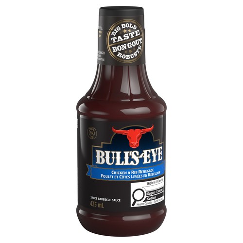 Bull's-Eye Barbecue Sauce Chicken & Rib Renegade 425 ml
