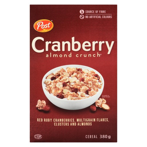 Post Cereal Cranberry Almond Crunch 380 g