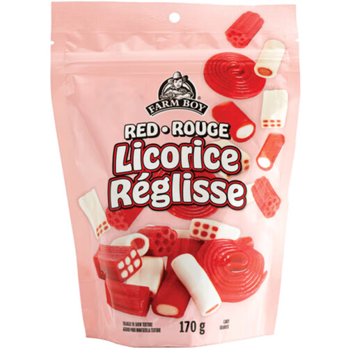 Farm Boy Candy Licorice Red 170 g