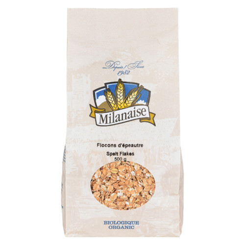 La Meunerie Milanaise Organic Spelt Flakes 500 g