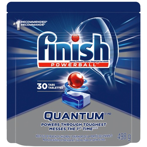 Finish Dishwasher Detergent Quantum Powerball 30 Tablets 
