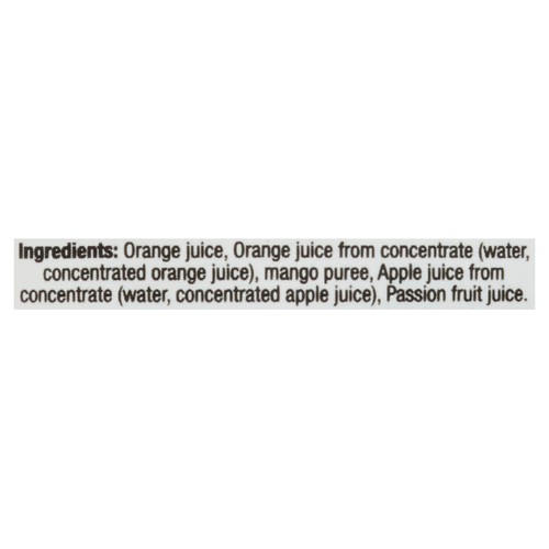 Natural One Fruit Juice Tropical Mango 900 ml (bottle)