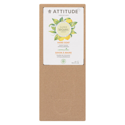 Attitude Super Leaves Hand Soap Lemon Leaves 4 L
