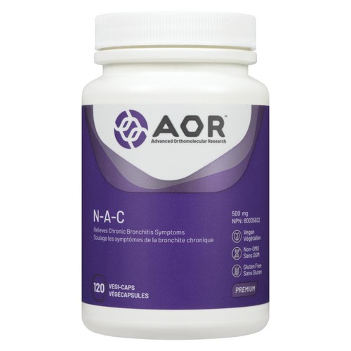 AOR N-A-C 500 mg Vegi-Caps 120 Count
