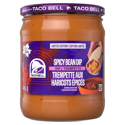 Taco Bell Dip Spicy Bean 445 g