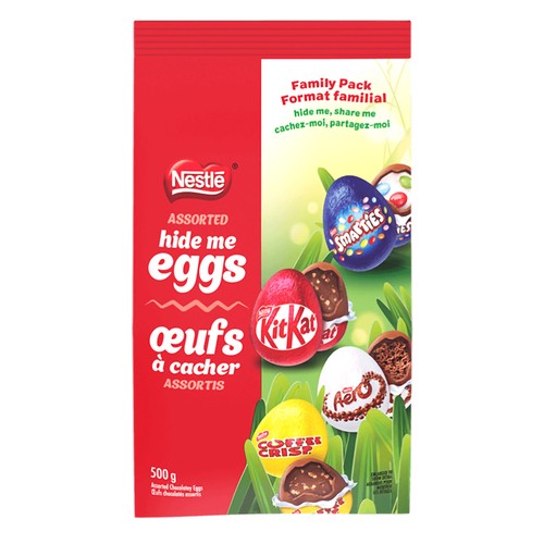 Nestle Chocolate Hide Me Eggs Assorted 500 g