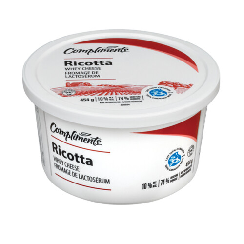 Compliments Regular Ricotta Cheese 454 g