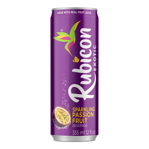 Rubicon Exotic Juice Sparkling Passion Fruit 4 x 355 ml (cans)
