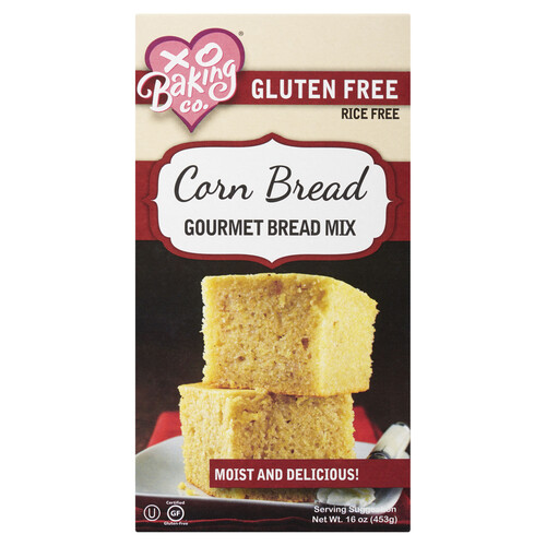 XO Baking Gluten-Free Corn Bread Mix 453 g