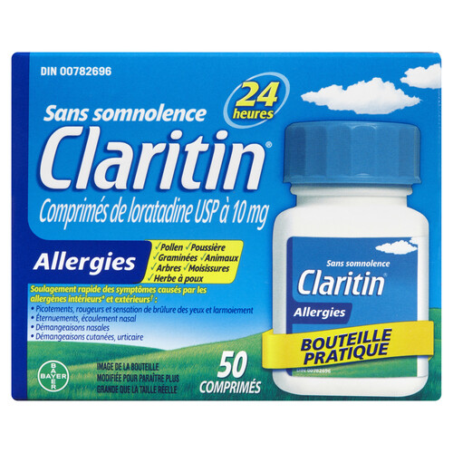 Claritin Antihistamine 10 mg x 50 Tablets