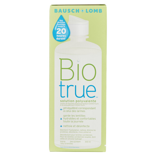 Bausch + Lomb Biotrue Multi Purpose Solution + Case 300 ml