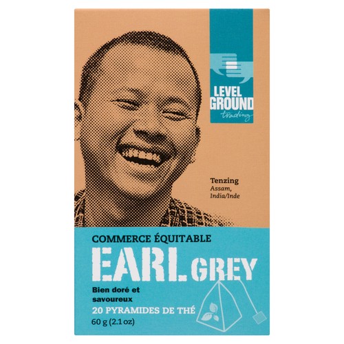 Level Ground Trading Tea Pyramids Earl Grey 60 g