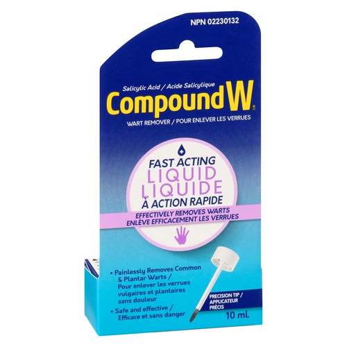 Compound W Salicylic Acid Liquid Wart Removal 10 ml