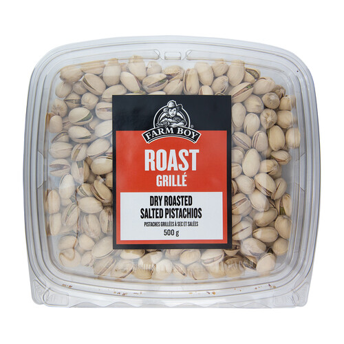 Farm Boy Nuts Dry Roasted Pistachios Salted 500 g