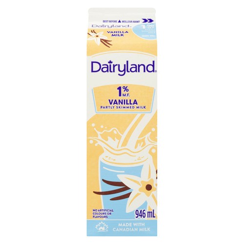 Dairyland 1% Milk Partly Skimmed Vanilla 946 ml