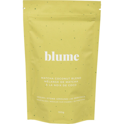 Blume Vegan Superfood Latte Powder Matcha Coconut 100 g