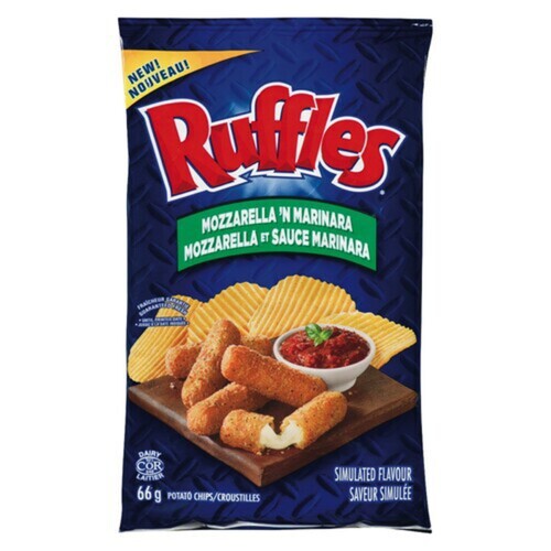 Ruffles Potato Chips Mozzarella ‘N Marinara 66g