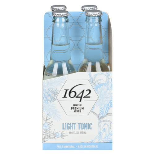 1642 Sparkling Beverage Light Tonic 4 x 275 ml (bottles)