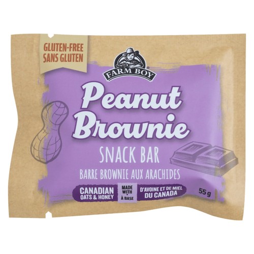 Farm Boy Snack Bar Peanut Brownie 55 g