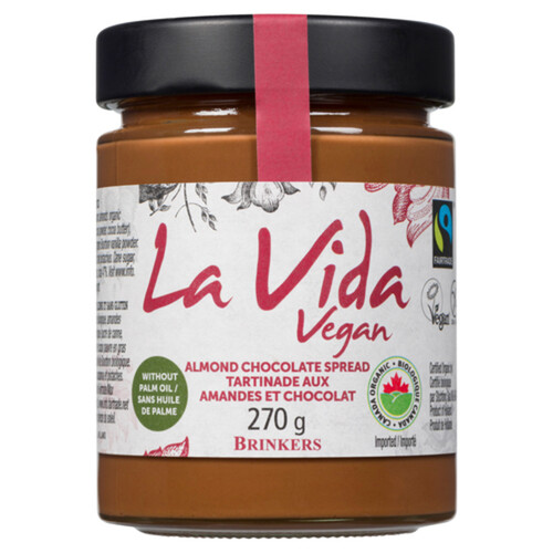 Lavida Almond Chocolate Vegan Spread 270 g