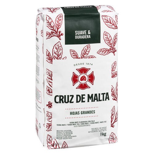 Cruz De Malta Herbal Tea Yerba Mate 1 kg 