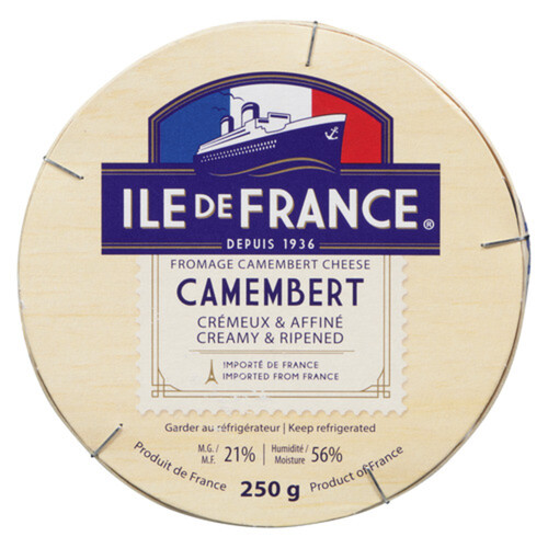 Ile De France Camembert Creamy & Ripened 250 g