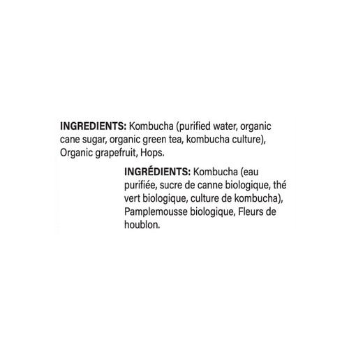 Happy Belly Kombucha Grapefruit Hop 355 ml (can)