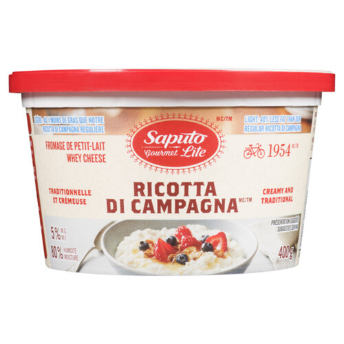 Saputo Light Ricotta Di Campagna 400 g