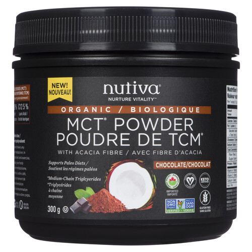 Nutiva Organic MCT Powder Chocolate 300g