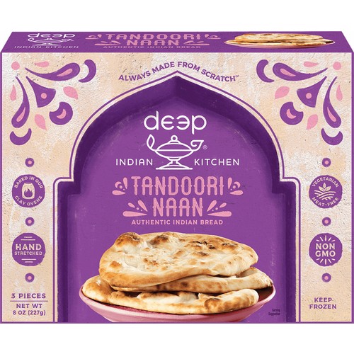 Deep Family Pack Naan Tandoori 1.179 kg (frozen)