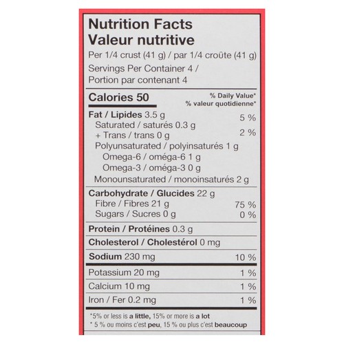 Carbonaut Gluten-Free Frozen Pizza Crust 10 Inch Thin 164 g