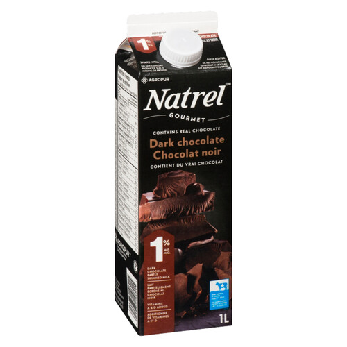 Natrel 1% Dark Chocolate Milk 1 L