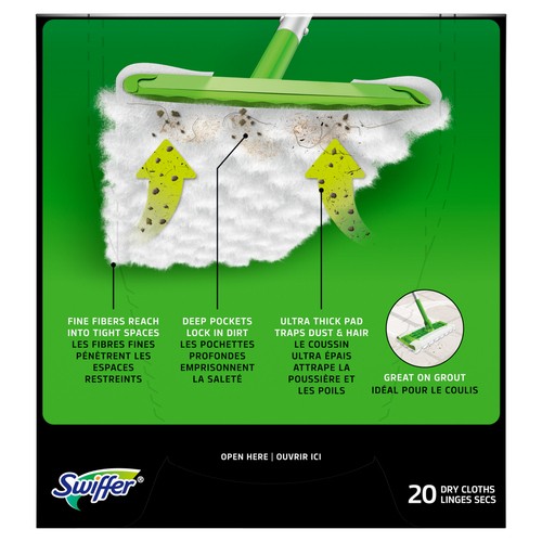Swiffer Heavy Duty Dry Cloths 20 Count